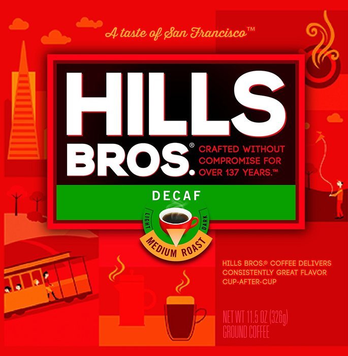 Hills Bros Coffee Original Blend Medium Roast Ground, 26 Ounce N8