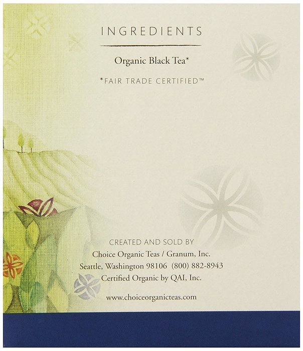 Choice Organic Whole Leaf Organics Sweet Liquorice Mint Tea Pyramids, 15-Count, 0.95-Ounce Boxes (Pack of 3) N42