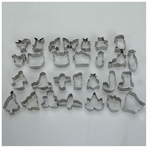 Great Value 28 pcs Different Interesting Shaped Cake Mold N4