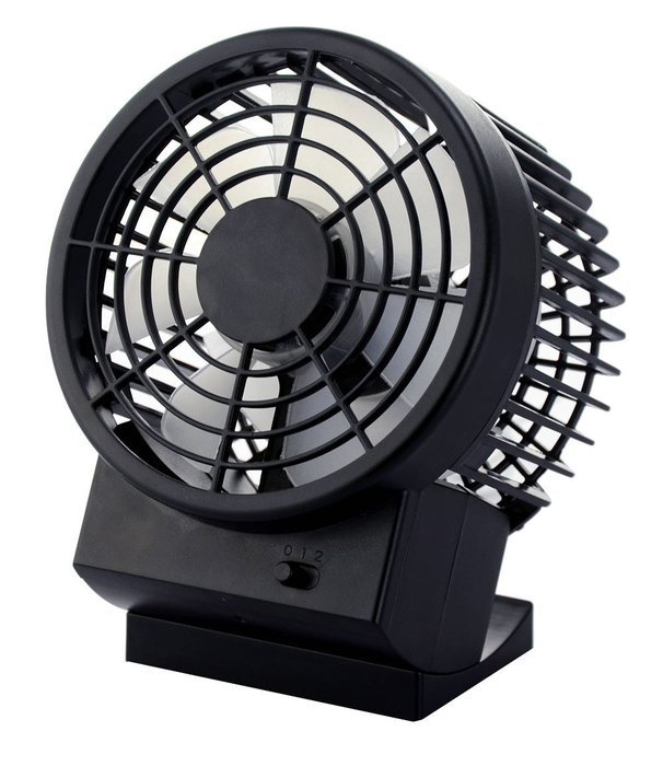Topwell 4.7-inch USB Table Fan Desktop Fan 2-modes Double-blade USB Powered Portable Cooling Fan for PC Laptop...