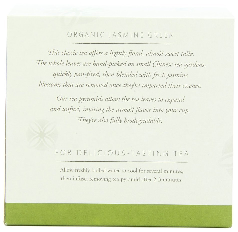 Choice Organic Whole Leaf Organics Sweet Liquorice Mint Tea Pyramids, 15-Count, 0.95-Ounce Boxes (Pack of 3) N48