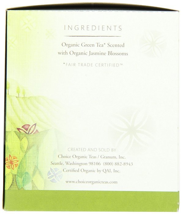 Choice Organic Whole Leaf Organics Sweet Liquorice Mint Tea Pyramids, 15-Count, 0.95-Ounce Boxes (Pack of 3) N49
