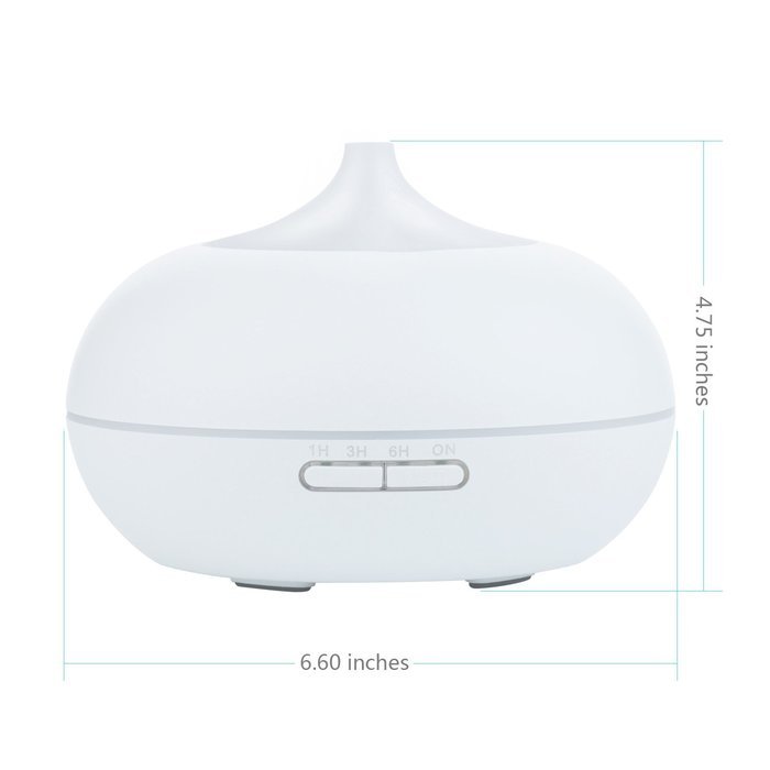 Ultrasonic Essential Oil Diffuser for Aromatherapy, GerTong 300ml Cool Mist Air Humidifier Purifier with 7 Color... N8