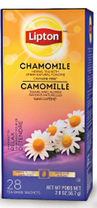 Lipton, (Black, Herbal & Green Teas), 28 Count, 2.0oz Box (Pack of 3) (Choose Flavor) (Orange) N4