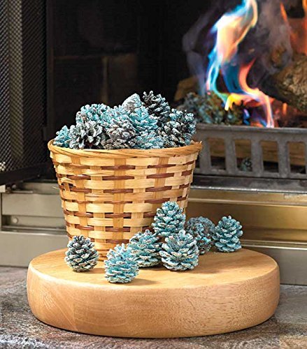 Fireplace Rainbow Flame-Coloring Flame Changing Pine Cones 1 Pound Bag