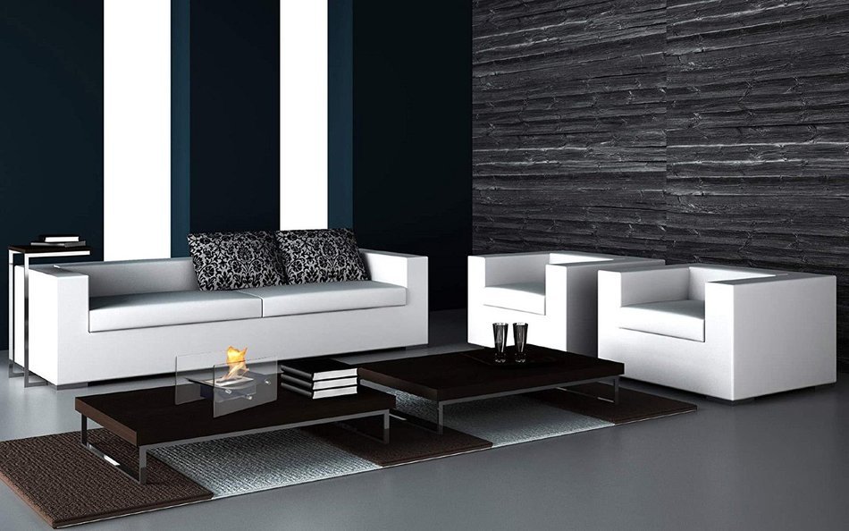 Moda Flame Cavo Table Top Bio-Ethanol Fireplace N4