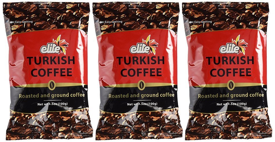 ELITE COFFEE GRND RSTD TURKISH, 3.5 OZ N2