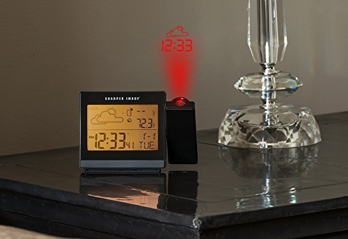 Sharper Image Weather Projection Clock