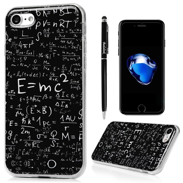 iPhone 7 Case (4.7 inch) - Shock-Absorption Soft TPU Rubber Skin Gel Bumper Ultra Thin Slim Fit Cute Colorful... N10