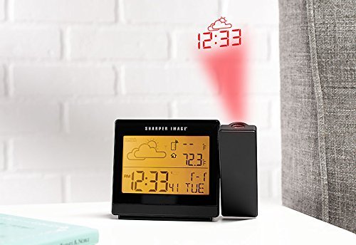 Sharper Image Weather Projection Clock N2