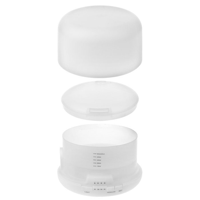 DT-168 300ml Humidifier Ultrasonic Essential Oil Diffuser 7 Colors Adjusted LED Light Aromatherapy for Home Office... N2