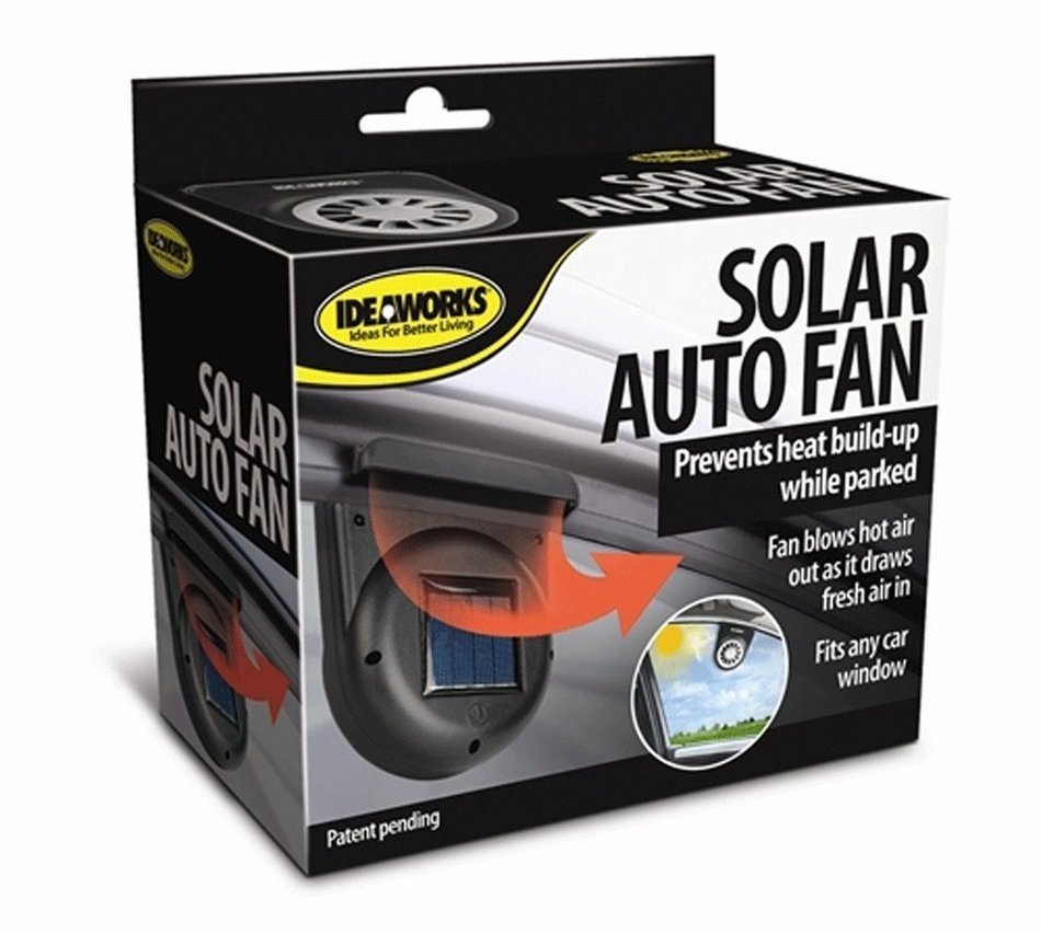 NEW Solar Sun Power Car Auto Fan Air Vent Cool Cooler Ventilation System Radiator