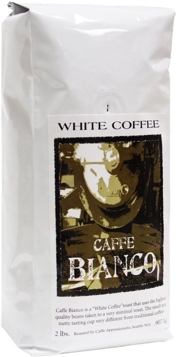 Caffe Appassionato Ground White Coffee, Caffe Bianco, 2 Pound N3