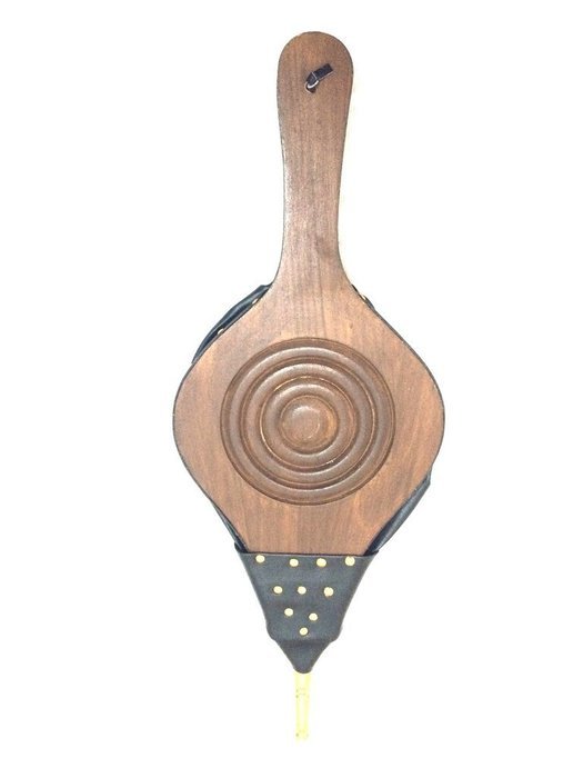 Tarexonline Nature Wood Fireplace Bellows Natural