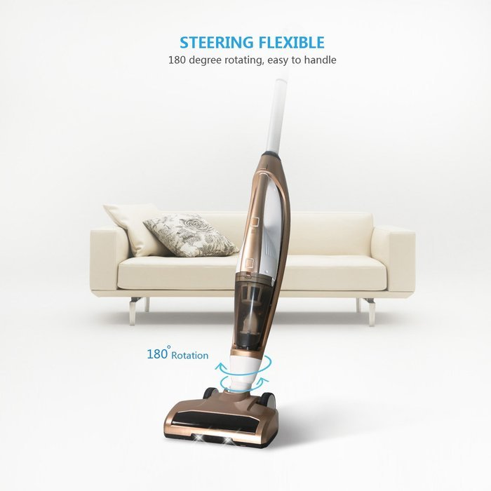 EVERTOP 3-in-1, 3+1 Lift-Away Cordless Rechargeable Powerful Suction Upright Vacuum Cleaner-Sweeping,Vacuuming... N21