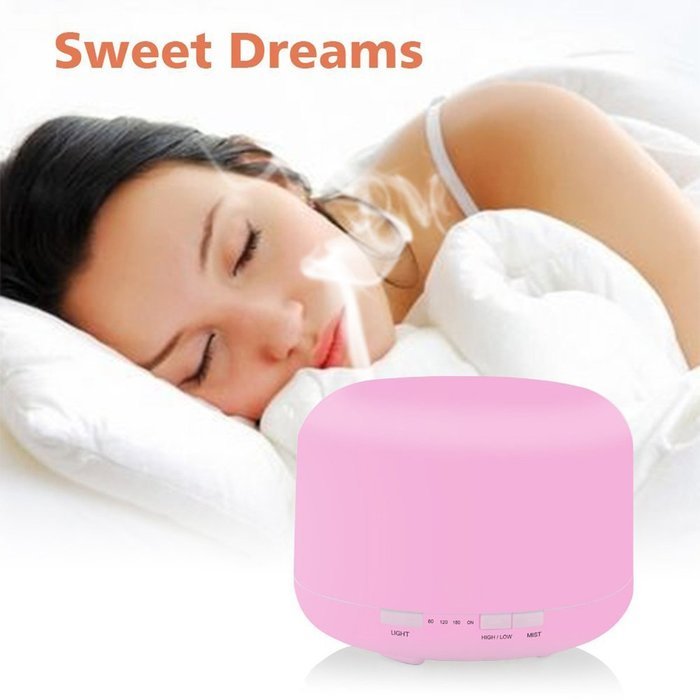 DT-168 300ml Humidifier Ultrasonic Essential Oil Diffuser 7 Colors Adjusted LED Light Aromatherapy for Home Office... N4