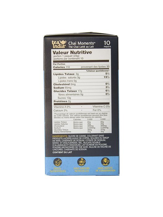 Tea India Chai Moments, Cardamom, 10 Count (Pack of 6) N13