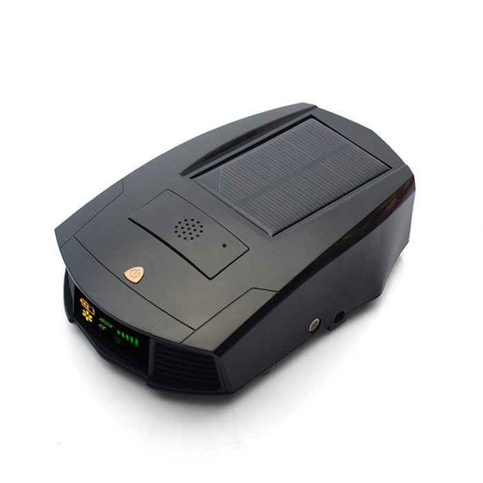 Lamborghini Style Air Purifier for car Smart Air Ionizer and Air Freshener with Solar Charger and 2000mAh battery...