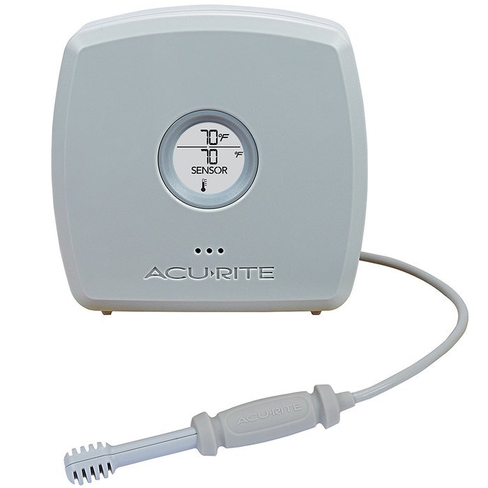 AcuRite 06069M Outdoor Temperature & Humidity Monitor with Spot Check ...