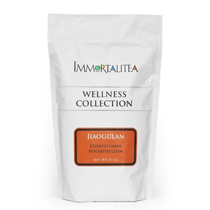 Jiaogulan (100% Gynostemma pentaphyllum) Tea - Best Quality Natural Loose Leaf Immortality Herb - Caffeine-Free... N8