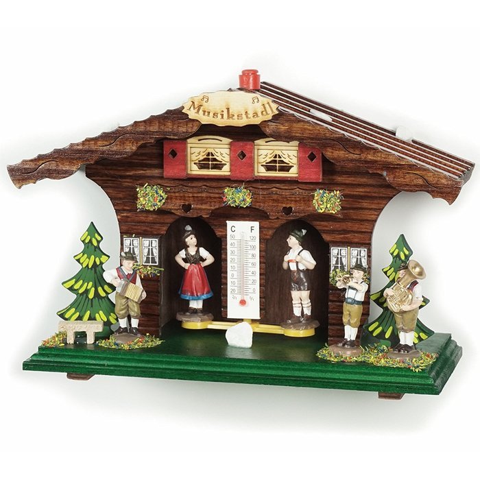 Exclusive German Black Forest weather house TU 845
