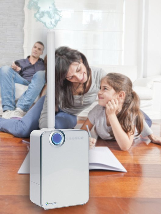 PureGuardian 12.5L Output per Day Ultrasonic Warm and Cool Mist Humidifier, Large Room, Home, Office, Bedroom,... N2