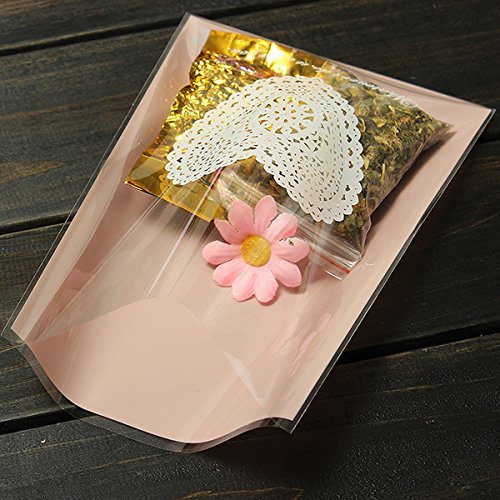 "10pcs Lace Heart Clear Cellophane Cookie Wedding Candy Party Bags" shopping N5