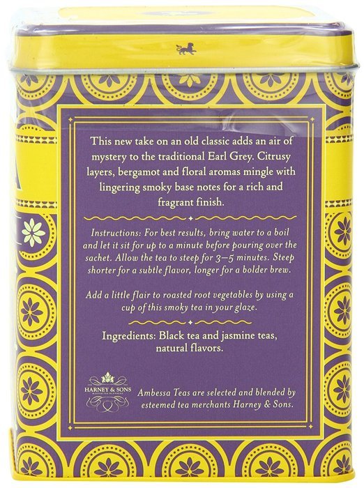 Harney & Sons Ambessa The Earl of Harlem Tea, 20 Tea Sachets N3