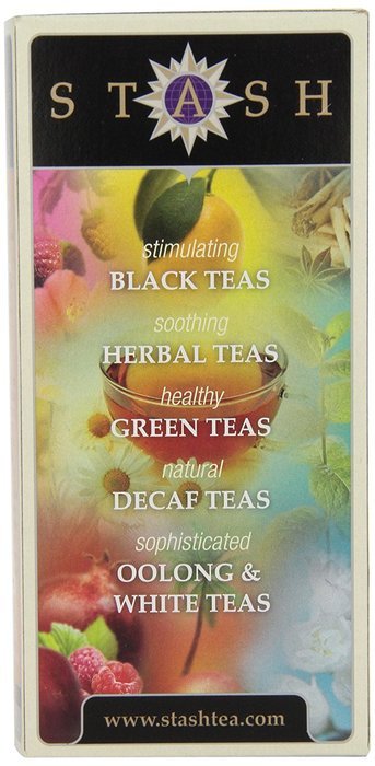 Stash Premium Mango Passionfruit Herbal Tea, Tea Bags, 30 Count Box