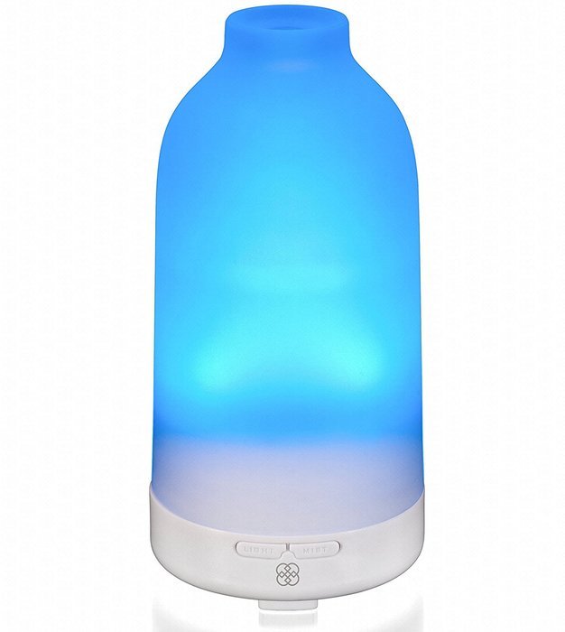Essential Oil Diffuser Botella, Glass Aromatherapy Oils Humidifier and Mister Perfect Decor Gift for a Peaceful... N3