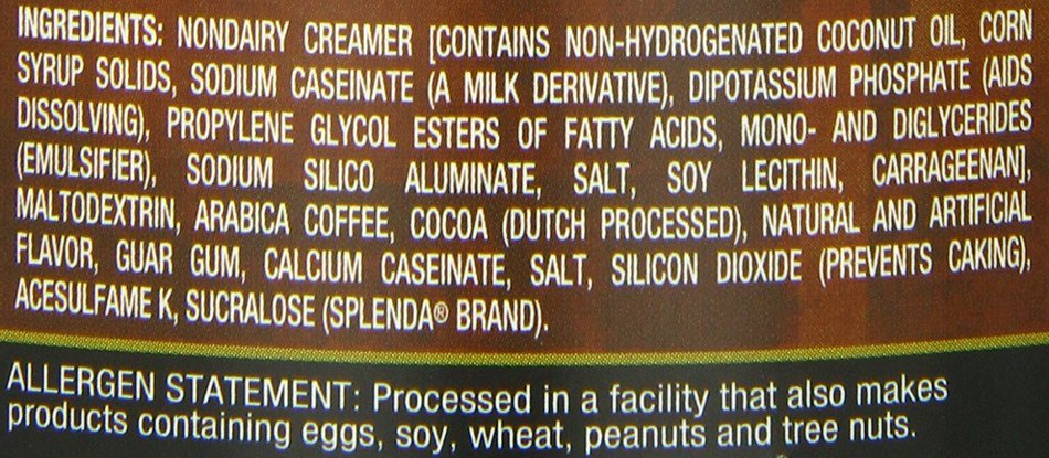 Caffe D'Vita Sugar Free French Vanilla Cappuccino Mix, 8.5-Ounce Canisters (Pack of 6) N4