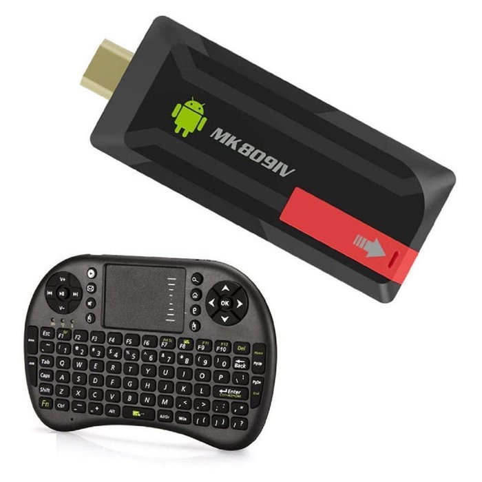 Susenstone&reg; Smart TV Box MK809IV Quad Core Mini Android PC + 2.4G Wireless Air Mouse N8