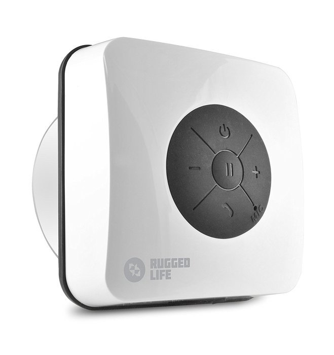 Waterproof Speaker, Ematic Cube RuggedLife Bluetooth Shower Speaker [ Cube ] N2