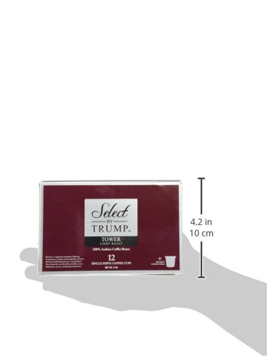 Select by Trump Resort Coffee Single-Cup Coffee, 12 Count (Pack of 6) N6