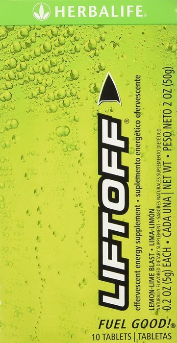 Herbalife Liftoff Tropical Fruit 10 Tabs N9