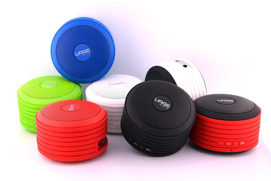 UrgeBasics Urge Basics Bluetooth Disc Speaker with Built-In Mic - Retail Packaging N20