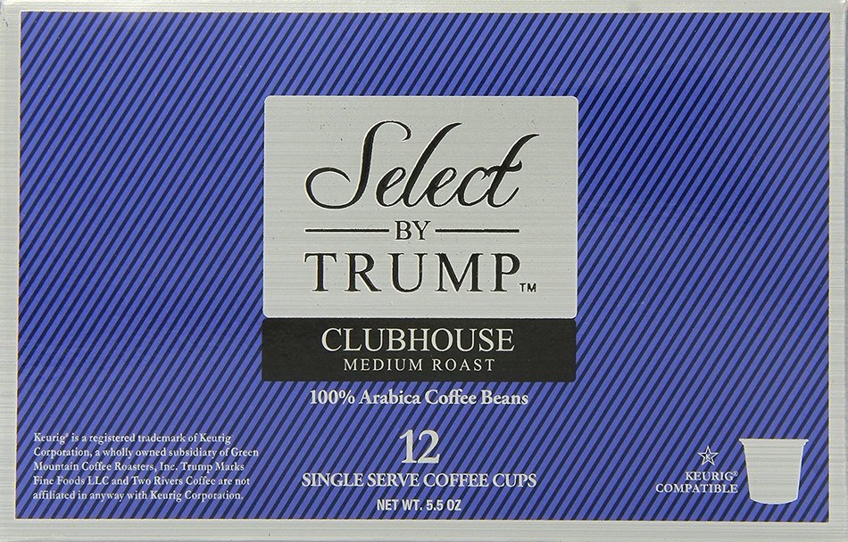 Select by Trump Resort Coffee Single-Cup Coffee, 12 Count (Pack of 6) N11