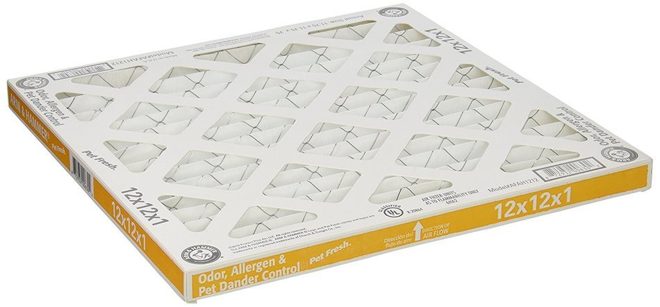 Arm & Hammer AF-AH2025.4 Enhanced Air Filter, 20-Inch by 25-Inch by 1-Inch, 4-Pack N4