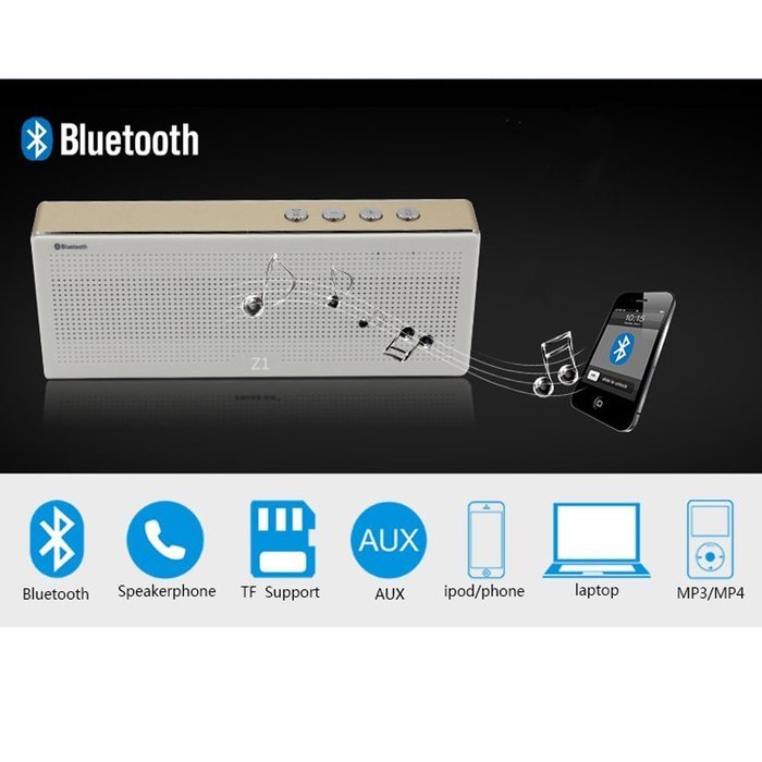 Uchoir Mini Portable Bluetooth Wireless Speakers Dual 5W Drivers Speakers Strong Bass Outdoor Speakers with TF... N5