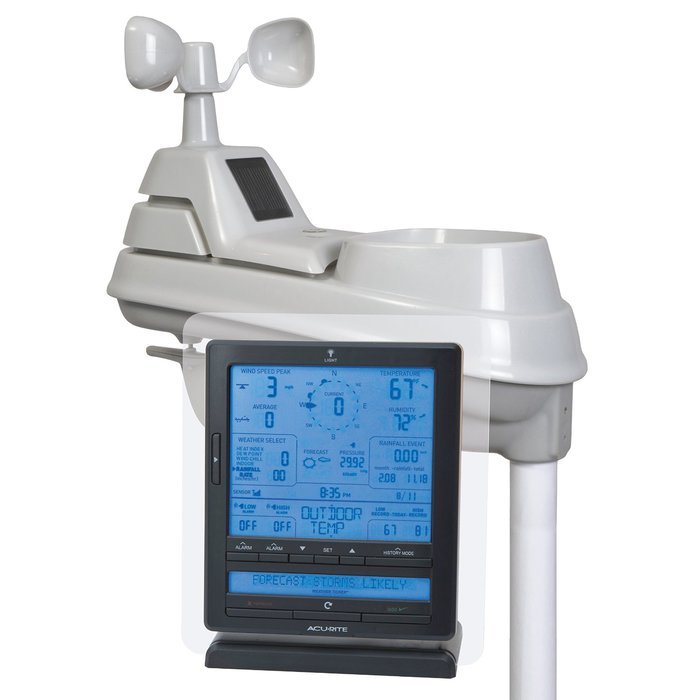AcuRite 01015 Wireless Weather Station with Wind and Rain Sensor N3