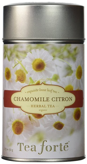 Tea Forte GINGER LEMONGRASS Loose Leaf Organic Herbal Tea, 3 Ounce/85 g Tea Tin N24