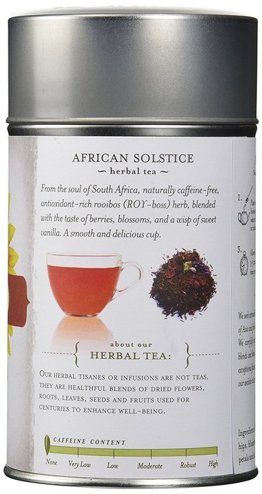 Tea Forte GINGER LEMONGRASS Loose Leaf Organic Herbal Tea, 3 Ounce/85 g Tea Tin N39