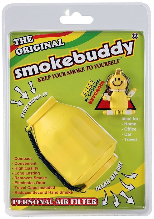 Smoke Buddy 0159-YEL Personal Air Filter, Yellow
