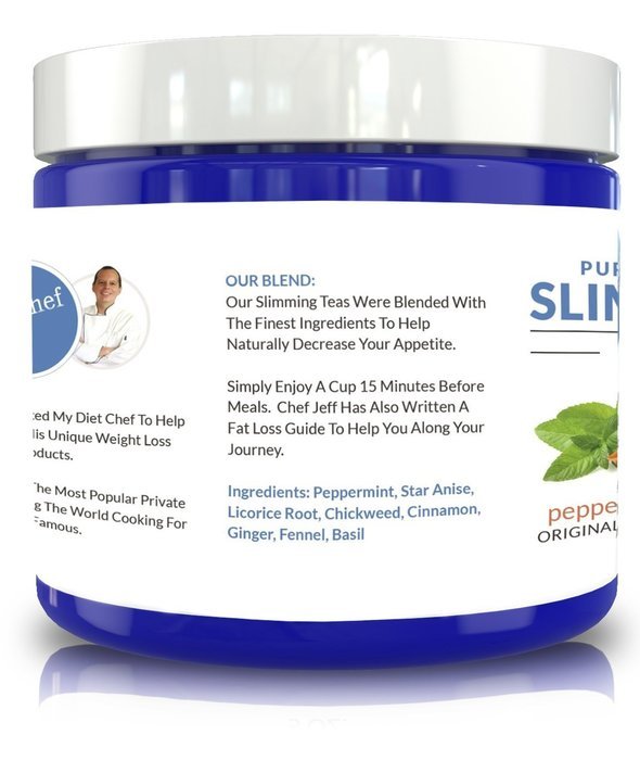 My Diet Chef- Flat Tummy Tea For Weight Loss. Herbal Slimming Blend Helps Suppress Your Appetite So You Eat Less... N5