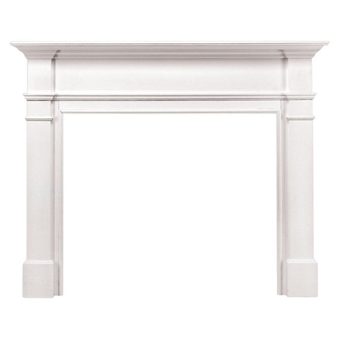 Pearl Mantels 120-48 Windsor 48-Inch Fireplace Mantel Surround, Unfinished N10