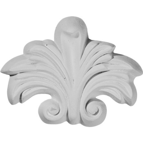 Ekena Millwork ONL02X02X01KP 2 1/2-Inch W X 2 1/2-Inch H X 1/4-Inch P Kepler Center Onlay by Ekena Millwork