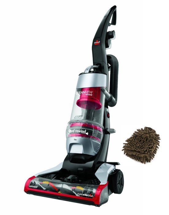 Bissell 1332 Cleanview Plus Rewind Vacuum Cleaner Bagless Upright with Triple Action Brush (Complete Set) w/ Bonus... N3