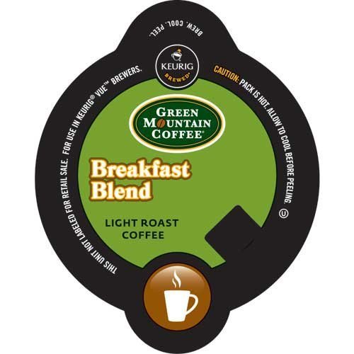 Green Mountain Coffee Breakfast Blend, Vue Cups for Keurig Vue Brewers (96 Count)