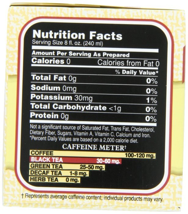 Bigelow French Vanilla Tea, 20-Count Boxes (Pack of 6) N4