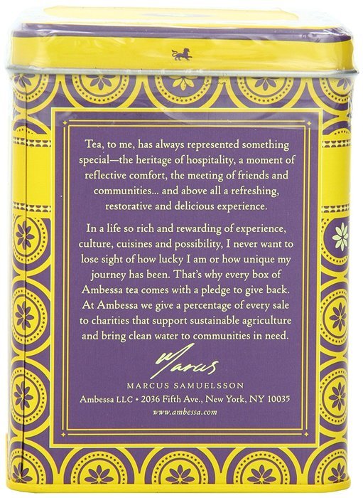 Harney & Sons Ambessa The Earl of Harlem Tea, 20 Tea Sachets N4